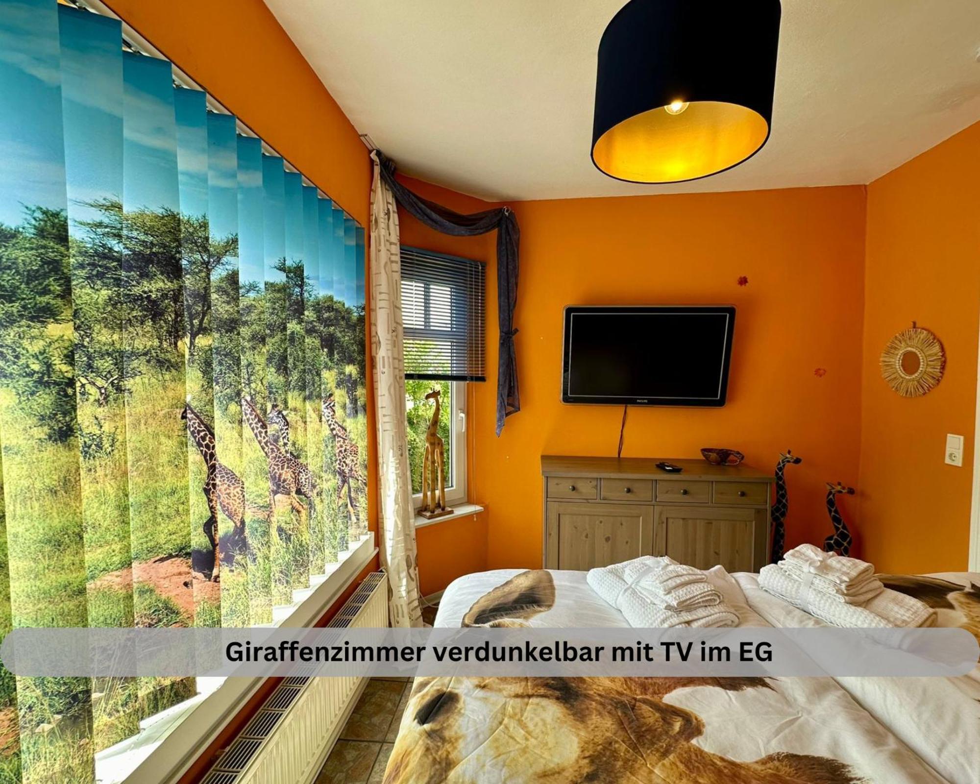 Lodge Of Africa - Einzigartige Themenzimmer, Eingezaeunten Garten, Sauna, Whirlpool & Kamin, Hunde Willkommen, Gasgrill, Voll Ausgestattete Kueche, Grosser Essbereich, Hamburg & Stade In Der Naehe Twielenfleth Buitenkant foto