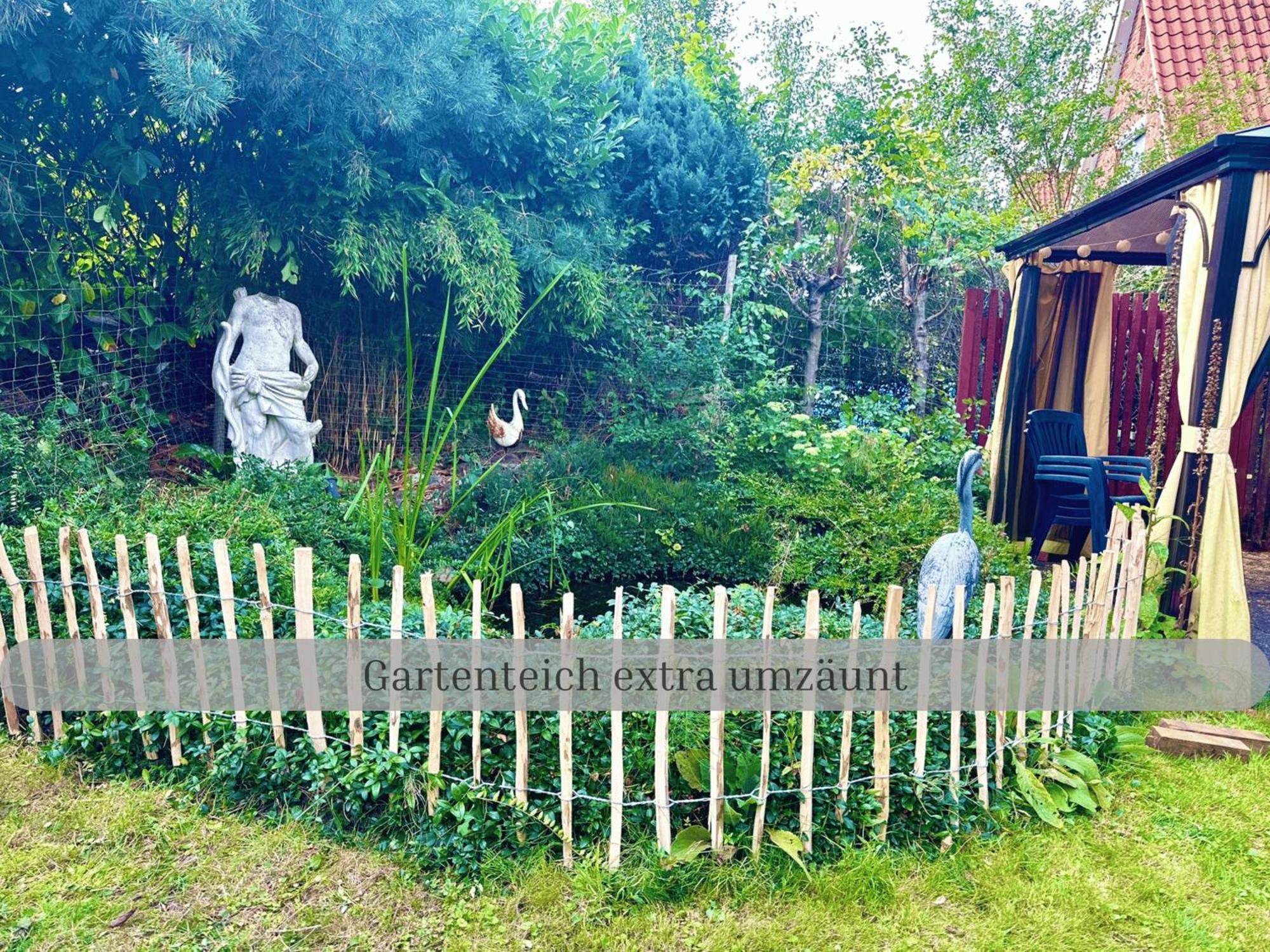 Lodge Of Africa - Einzigartige Themenzimmer, Eingezaeunten Garten, Sauna, Whirlpool & Kamin, Hunde Willkommen, Gasgrill, Voll Ausgestattete Kueche, Grosser Essbereich, Hamburg & Stade In Der Naehe Twielenfleth Buitenkant foto