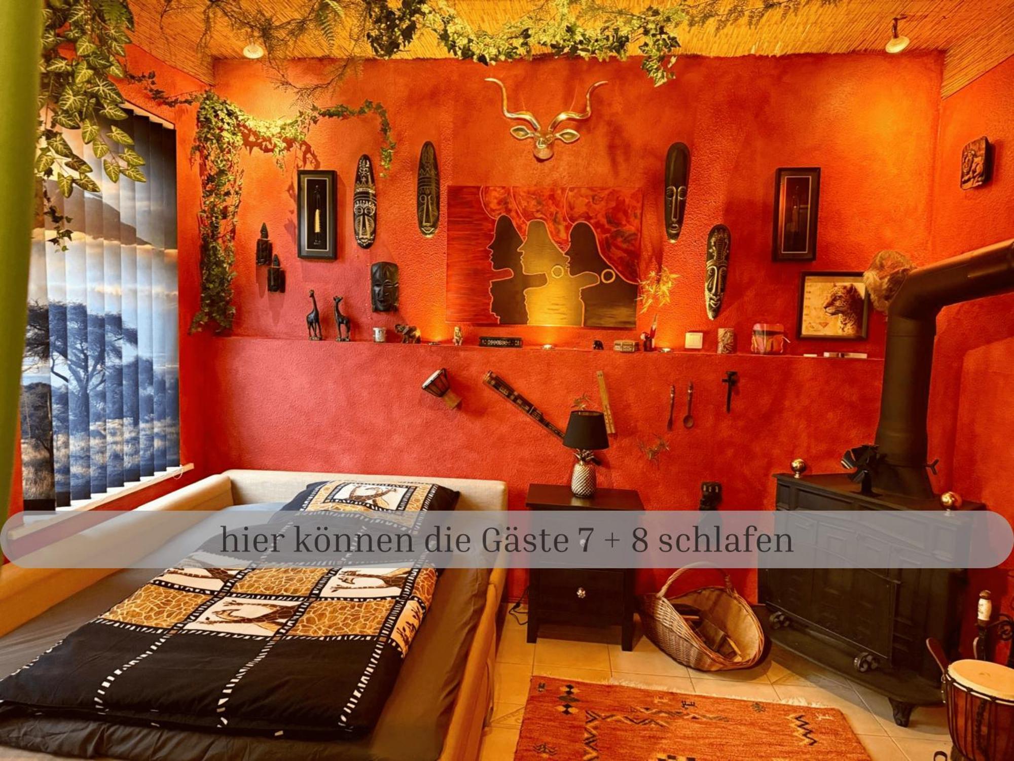 Lodge Of Africa - Einzigartige Themenzimmer, Eingezaeunten Garten, Sauna, Whirlpool & Kamin, Hunde Willkommen, Gasgrill, Voll Ausgestattete Kueche, Grosser Essbereich, Hamburg & Stade In Der Naehe Twielenfleth Buitenkant foto